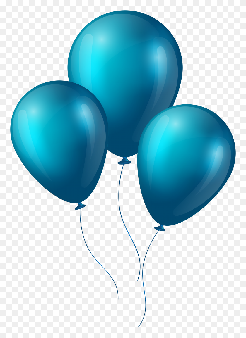 5693x8000 Blue Balloons Png - Blue Balloon PNG