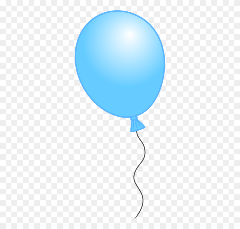 333x741 Blue Balloons Png - Blue Balloons PNG