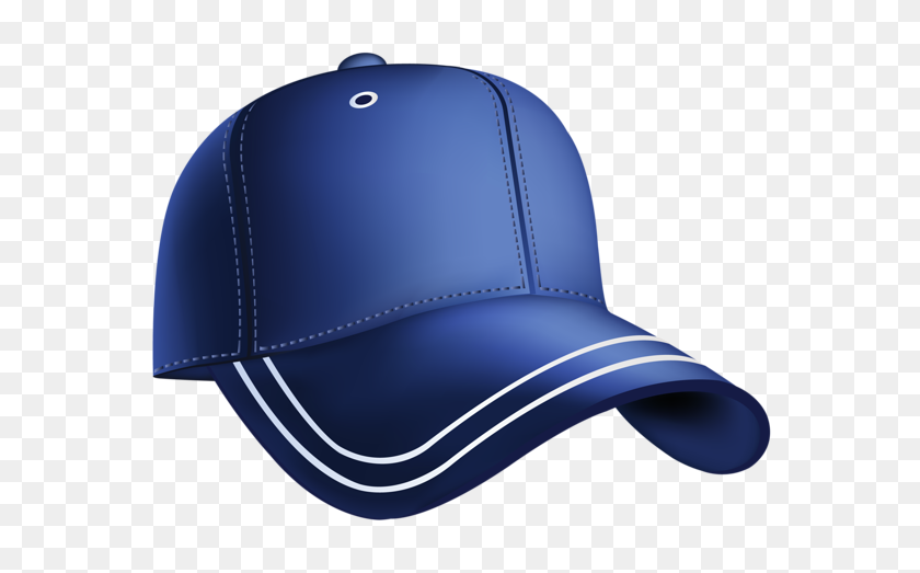 600x463 Gorra De Béisbol Azul Clipart Gráficos Imágenes Prediseñadas, Cap - Sombrero De Béisbol Clipart