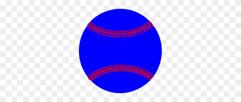 291x298 Blue Baseball, Red Lacing Clip Art - Baseball Laces Clipart