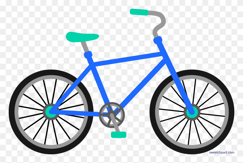 6305x4070 Синий Велосипед Картинки - Велосипед Шины Клипарт