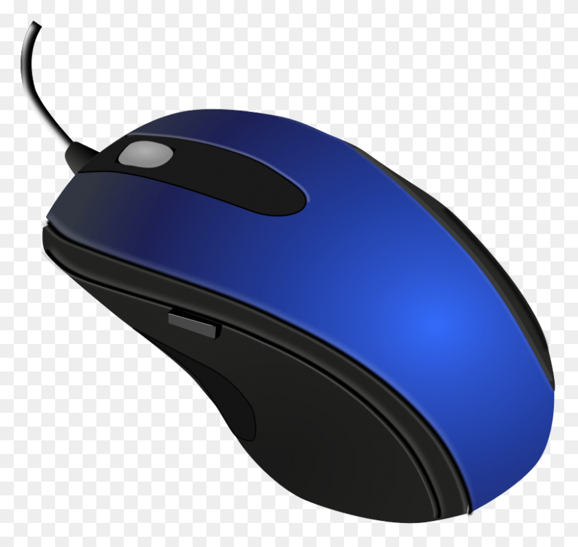 800x754 Blue Black Computer Mouse Transparent Png - Mouse PNG