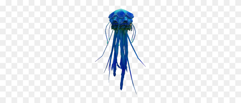 177x300 Blue Blubber Jellyfish - Jellyfish PNG