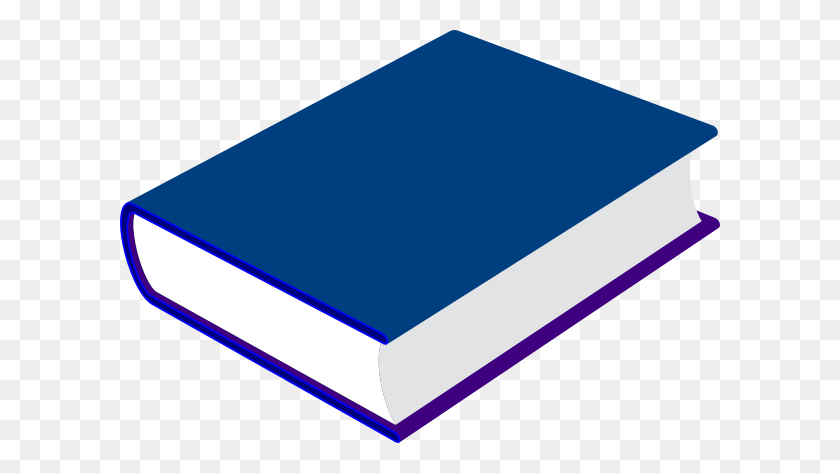 600x413 Синяя Книга Картинки - Закрытая Книга Клипарт