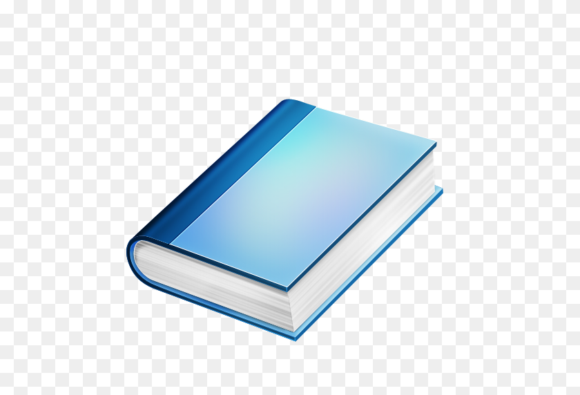 512x512 Синие Книги Клипарты Скачать Бесплатно Картинки - Книжный Клипарт Прозрачный Фон