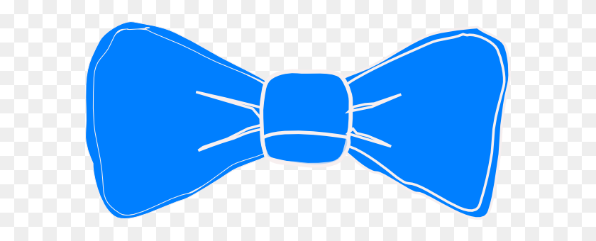 600x280 Blue Bow Tie Clip Art - Tie Clipart