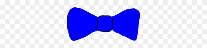 296x138 Blue Bowtie Clip Art - Blue Bow Tie Clipart