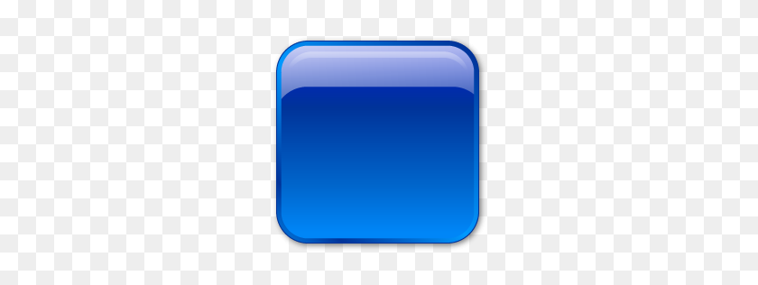256x256 Blue, Box Icon - Blue Square PNG