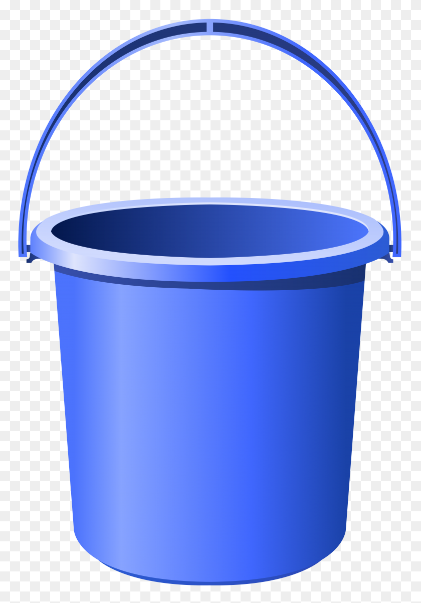 5457x8000 Blue Bucket Png Clip Art Image - Fork In The Road Clipart