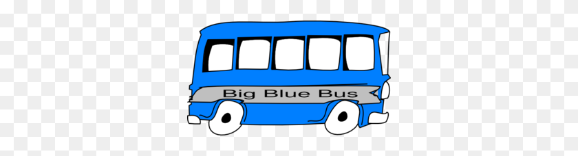 296x168 Синий Автобус - Клипарт Чартерный Автобус