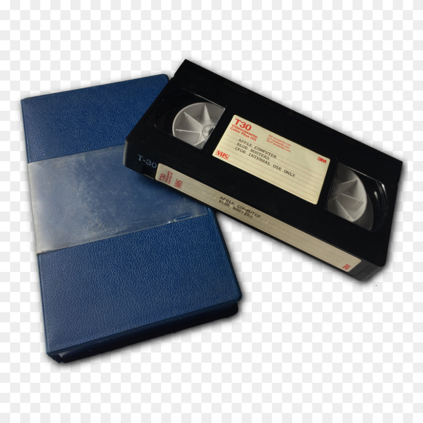 800x800 Blue Busters Vhs Tape The Missing Bite - Vhs Tape PNG