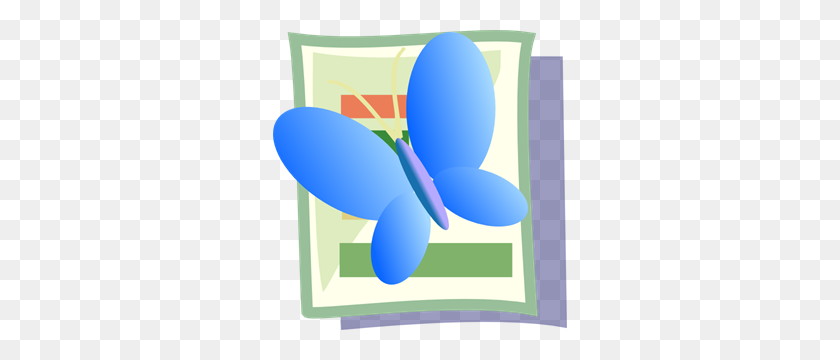 294x300 Blue Butterfly Png Clip Arts For Web - Blue Butterfly PNG