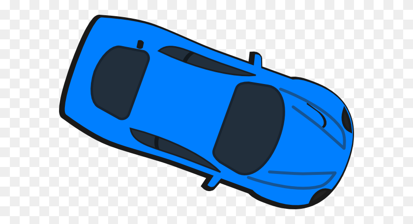 600x396 Blue Car - Blue Car Clipart