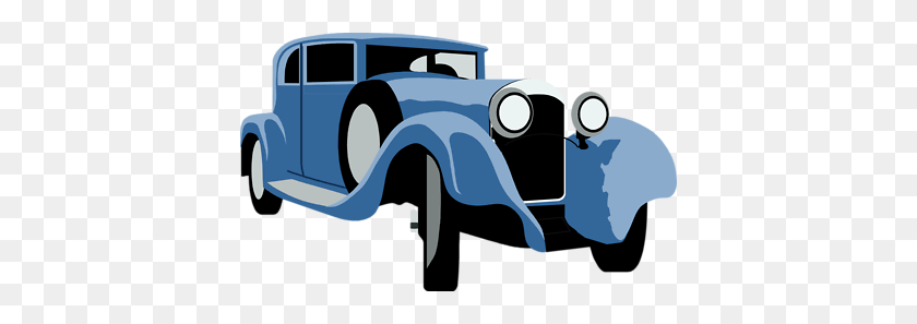 400x237 Blue Car Clipart Classic Car Show - Mustang Car Clipart
