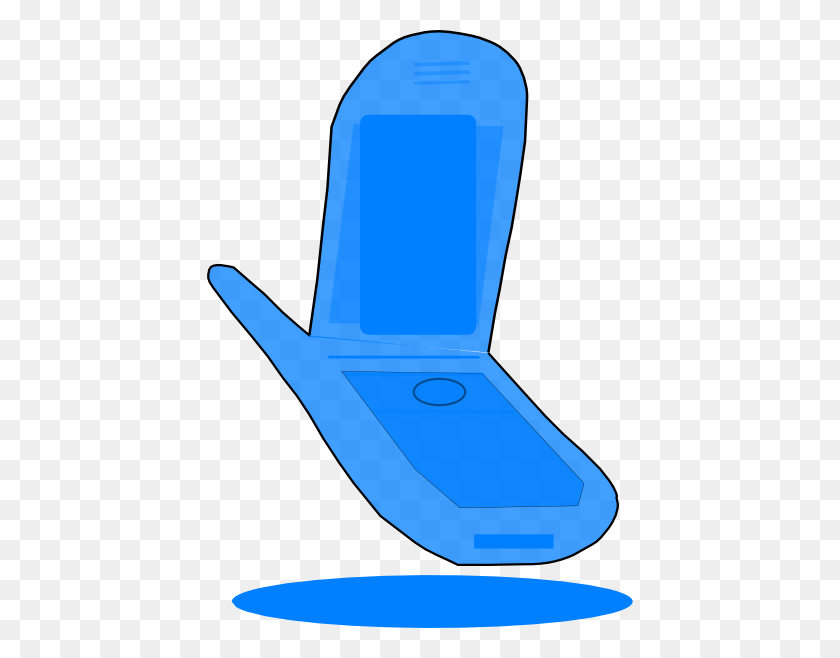 426x598 Синий Сотовый Телефон Картинки - Мобильный Телефон Клипарт