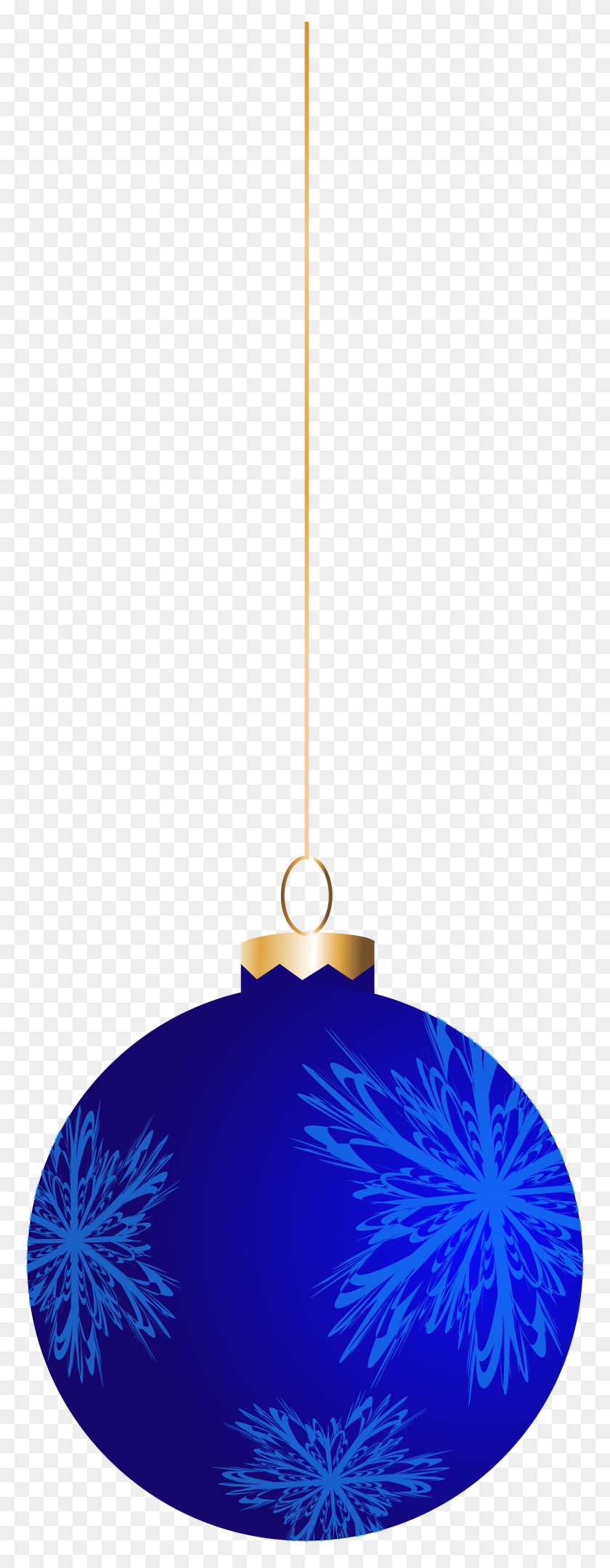 2974x8000 Bola De Navidad Azul Png Clip - Bola Azul Clipart