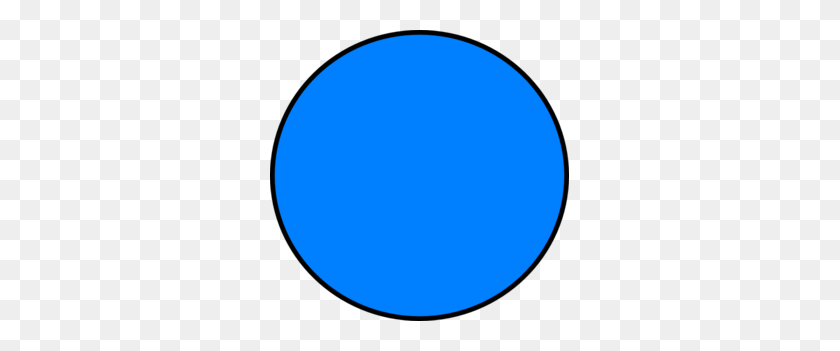 299x291 Blue Circle Clip Art - Circle Clipart