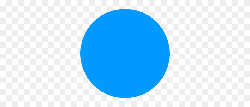 300x300 Синий Круг Клипарт - Круг Вектор Png