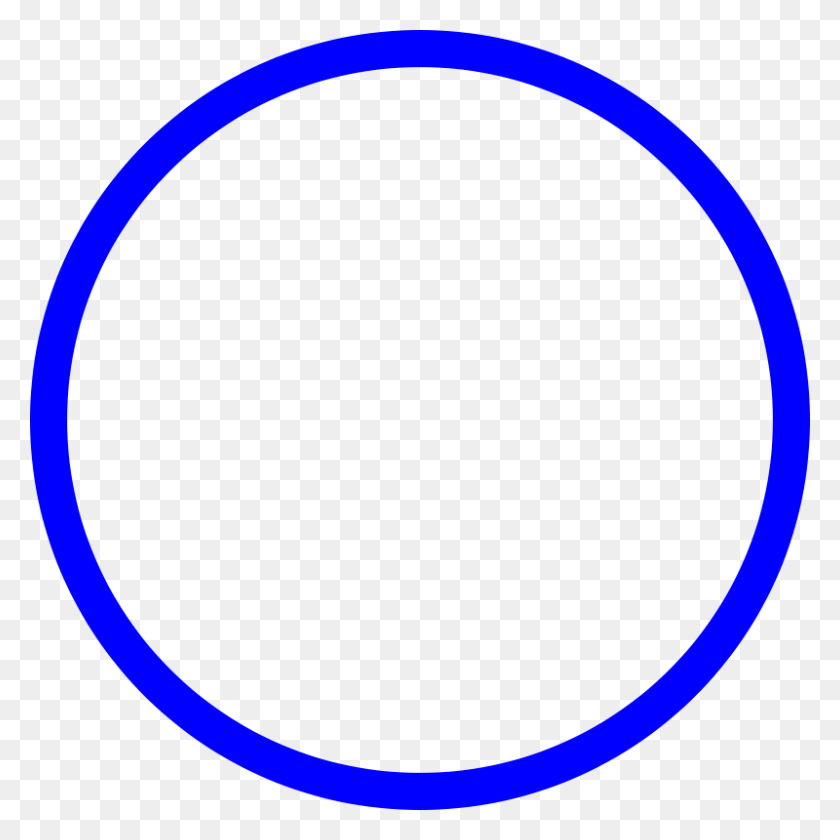 800x800 Blue Circle Free Download Png Vector - Circulo PNG