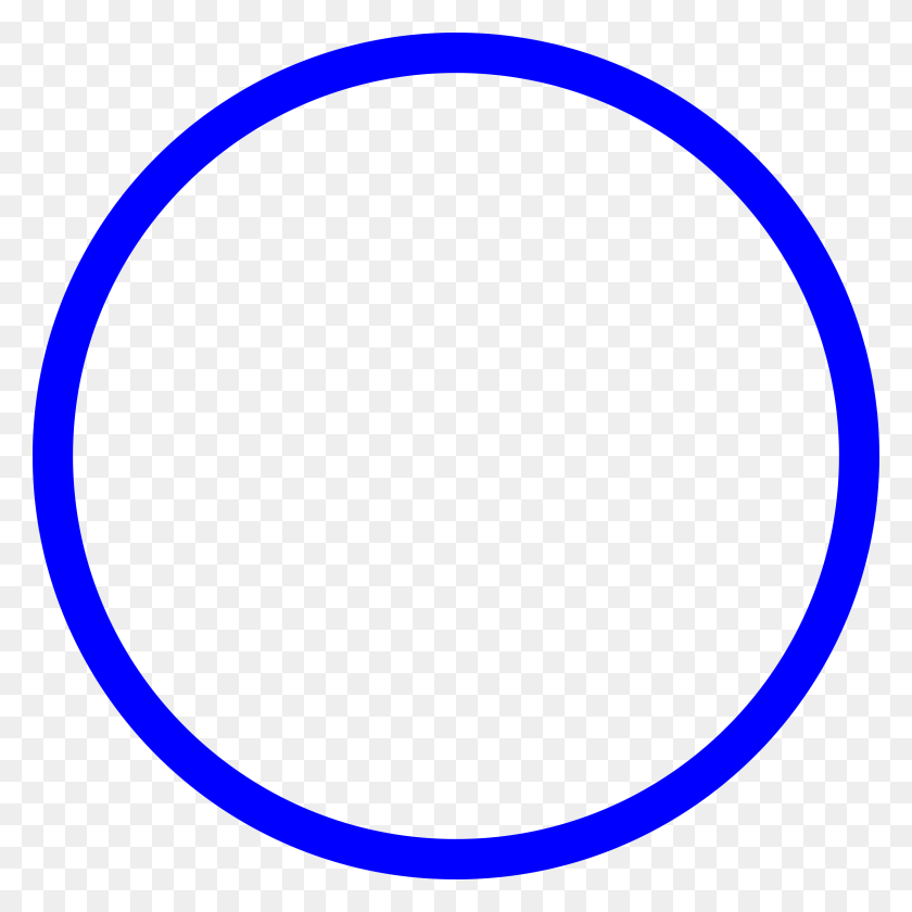 2400x2400 Blue Circle Icons Png - Blue Circle PNG