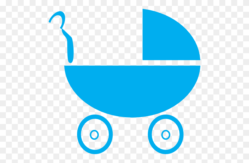 512x492 Blue Clipart Baby Toy - Baby Items Clipart
