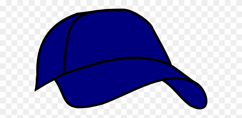 600x351 Blue Clipart Baseball Hat - Baseball Base Clipart