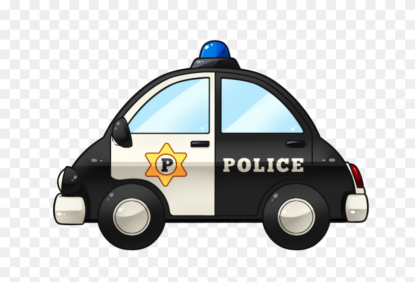 1000x654 Blue Clipart Police Car - Car Clipart Transparent
