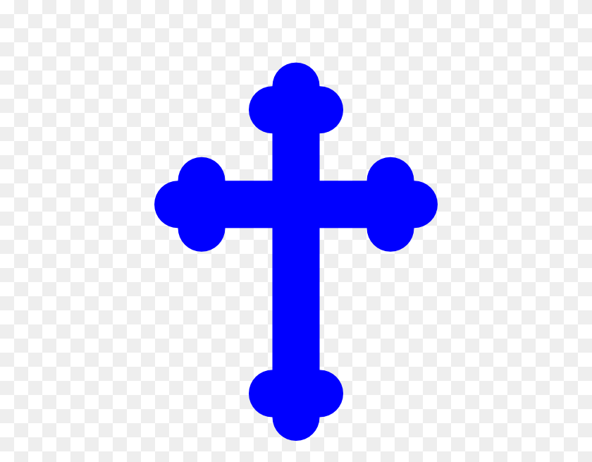 402x595 Синий Крест Картинки Вектор - Коричневый Крест Клипарт