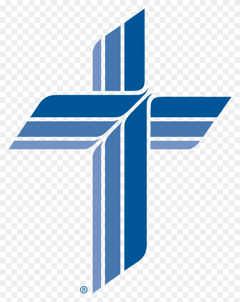 923x1178 Blue Cross Transparent Immanuel Lutheran Church And School - Cross Logo PNG