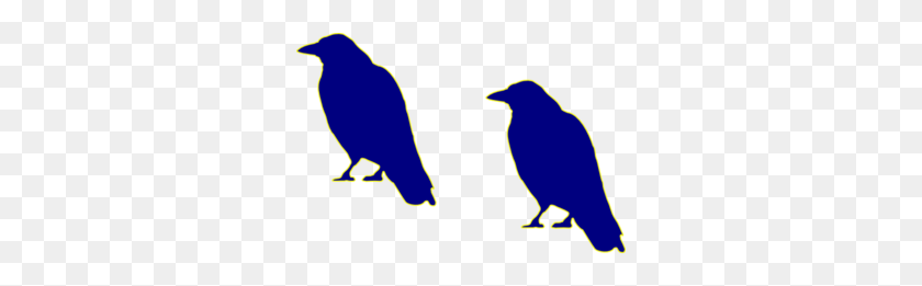 300x201 Blue Crow Png, Clip Art For Web - Crow Clipart