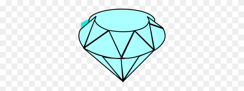 300x255 Blue Diamond Png, Clip Art For Web - PNG Diamond