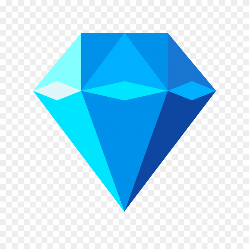 1600x1600 Blue Diamond Png Hd Transparent Blue Diamond Hd Images - Diamond Icon PNG
