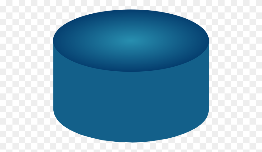 500x428 Векторный Рисунок Емкости Синего Диска - Емкость Клипарт