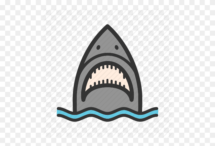 512x512 Azul, Buceo, Pescado, Tiburón, Tiburones, Ballena, Icono De Vida Silvestre - Tiburón Ballena Png
