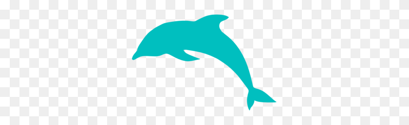 297x198 Blue Dolphin Clip Art - Dolphin Clipart PNG