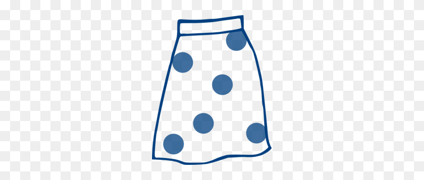 237x297 Blue Dot Skirt Clip Art - Skirt Clipart Black And White