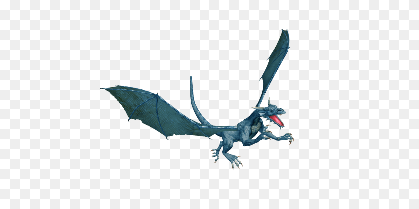480x360 Dragón Azul - Dragón Azul Png