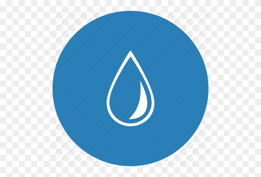 512x512 Blue, Drop, Ink, Oil, Round, Water Icon - Ink In Water PNG