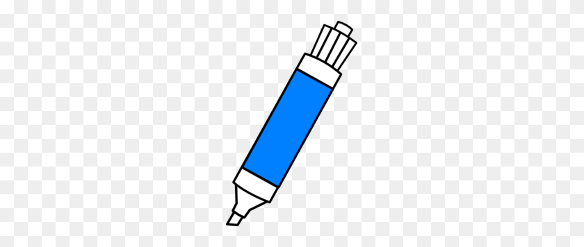 189x296 Blue Dry Erase Marker Clip Art - Whiteboard Eraser Clipart