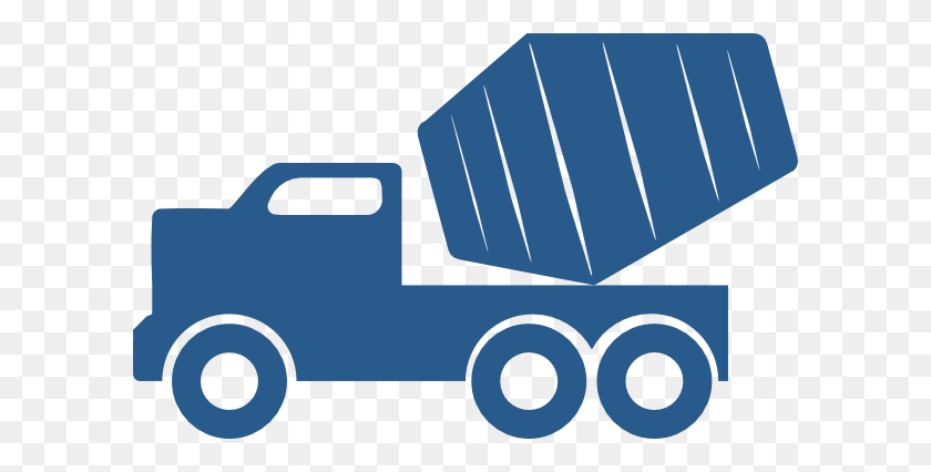 600x366 Blue Dump Truck Clip Art - Blue Truck Clipart
