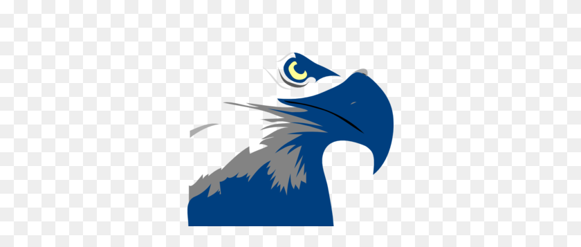 298x297 Blue Eagle Logo Clip Art - Eagle Clipart Logo
