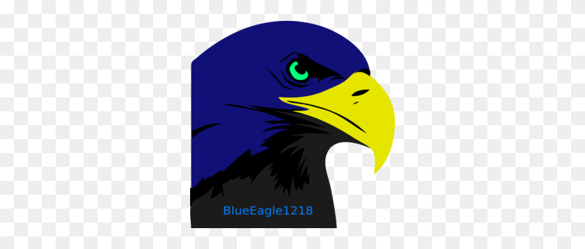 294x298 Blue Eagle New Logo Clip Art - Golden Eagle Clipart