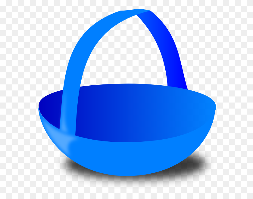 594x600 Blue Easter Basket Clip Art - Basket PNG