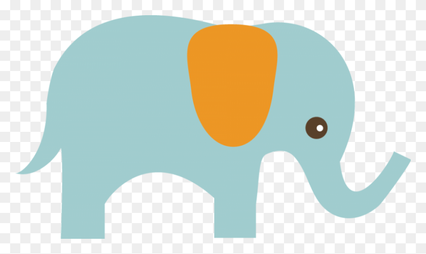 800x453 Cliparts De Elefante Azul - Clipart De Elefante Azul