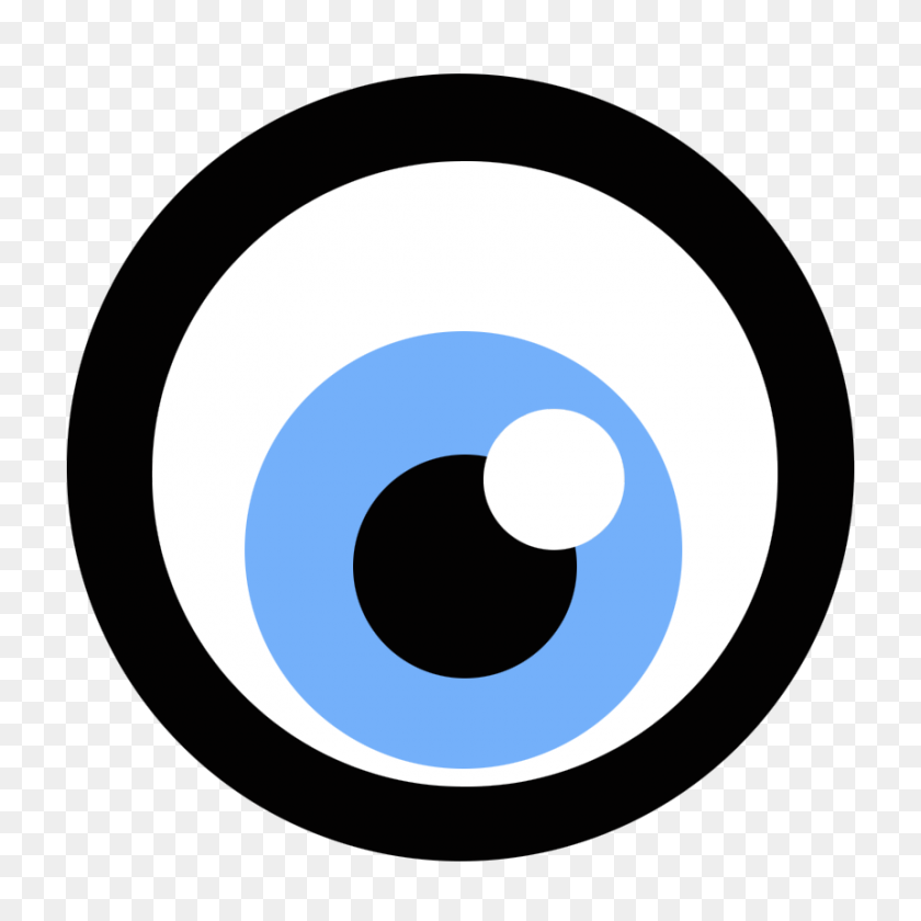 860x860 Blue Eye Icon - Eye Icon PNG