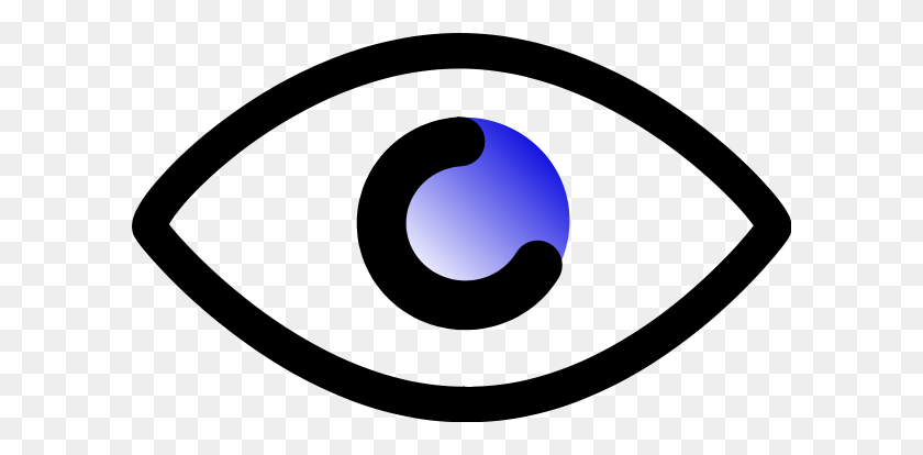 600x354 Blue Eye Symbol Png Clip Arts For Web - Eye Symbol PNG