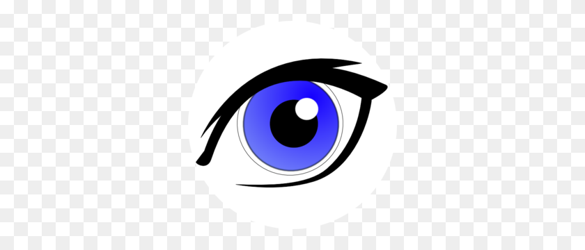 300x300 Blue Eyes Clip Art - Closed Eye Clipart