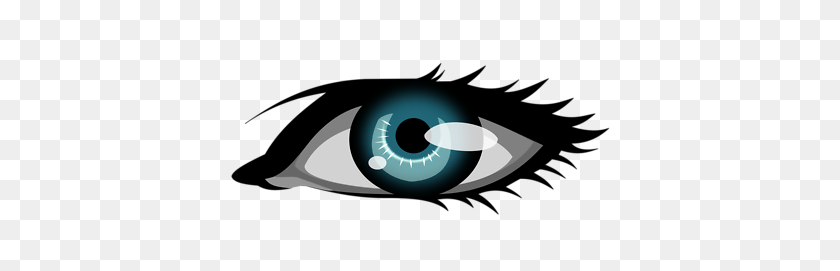 400x211 Blue Eyes Clipart Boy - Eye Images Clip Art