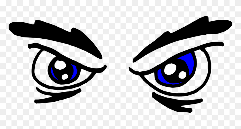 960x480 Голубые Глаза Клипарт На Прозрачном Фоне - Написание Клипарт На Прозрачном Фоне