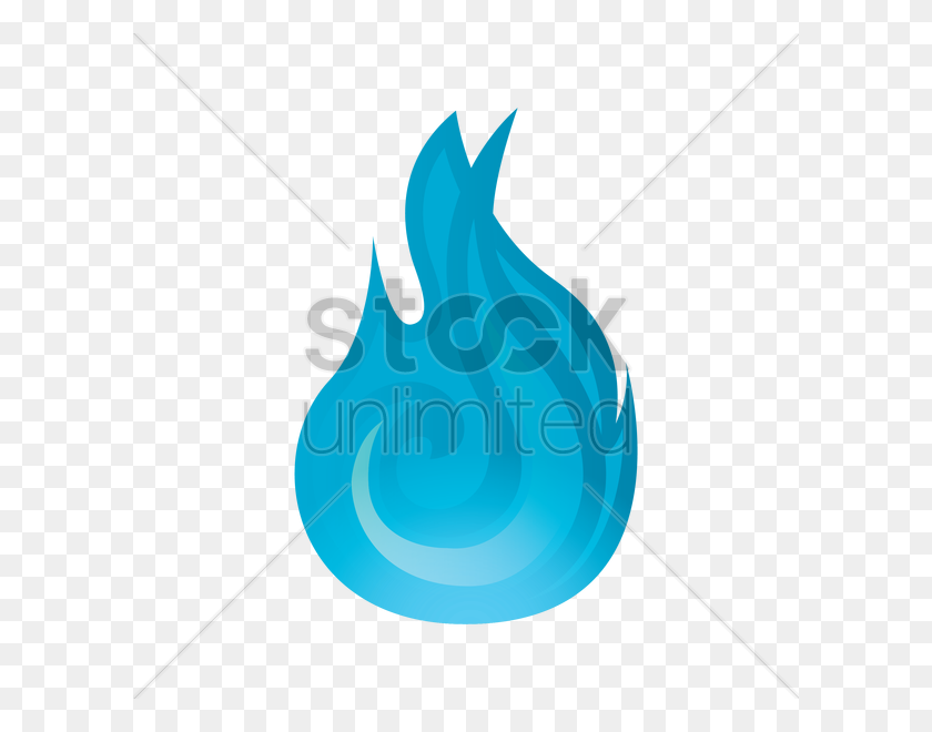 600x600 Голубое Пламя Векторное Изображение Пламени - Вектор Пламени Png